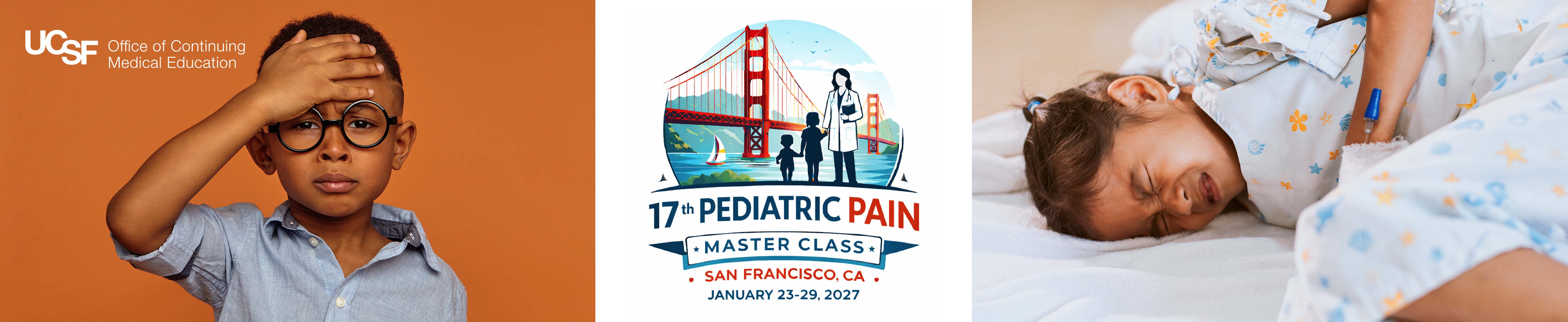 17th Pediatric Pain Master Class (MPD27005) Banner